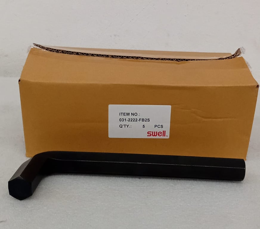 Short arm black hex Allen key wrench