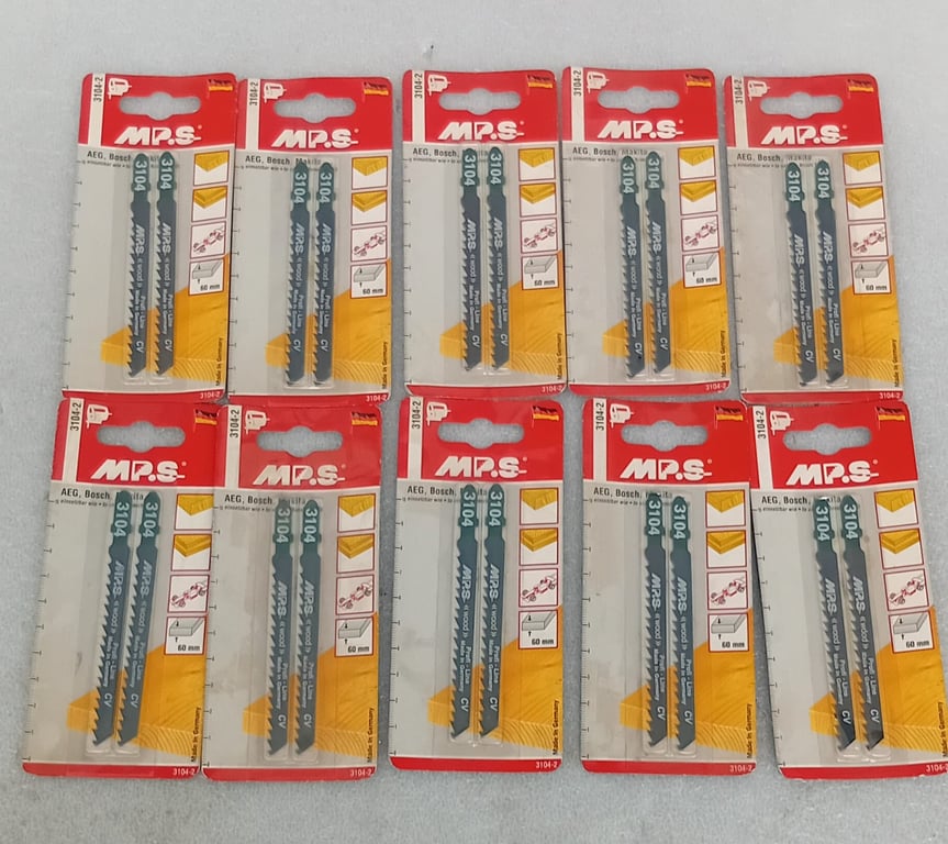 Mini MPS Jigsaw Blades Bid per pack of 2 – Wood Cutting