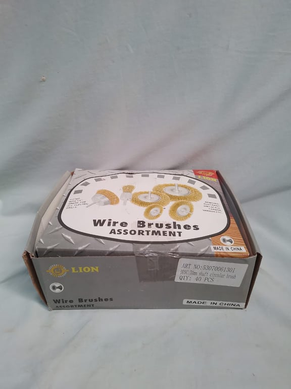 Wire Brushes Assortments x 40