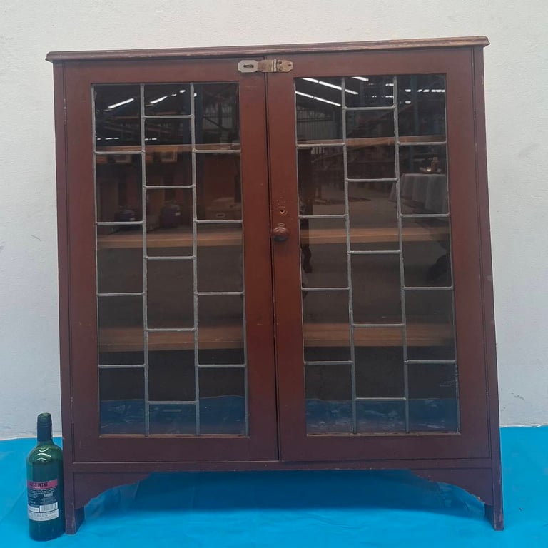 Wood & Glass Display Cabinet