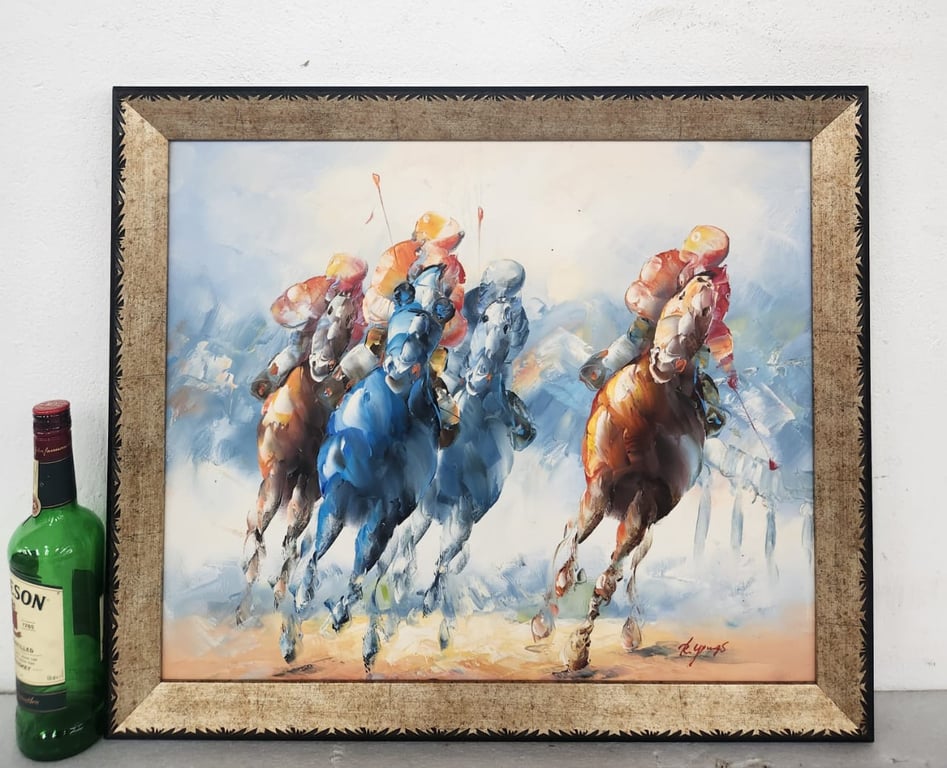 Original oil on canvas painting