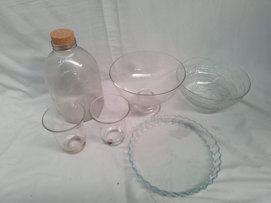 Collection of Vintage Glassware