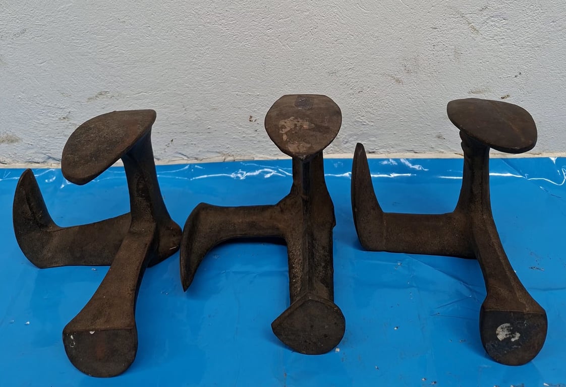 Vintage Metal Shoemaker’s Lasts bid per piece