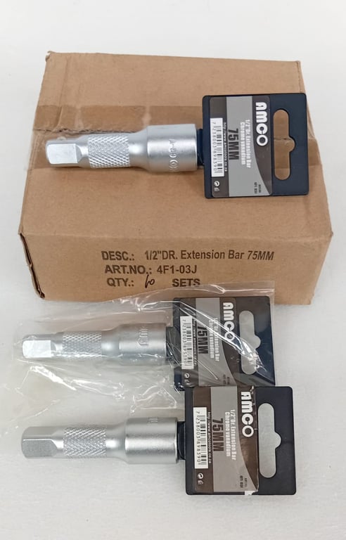 1/2 " Dr .Extension Bar 75mm