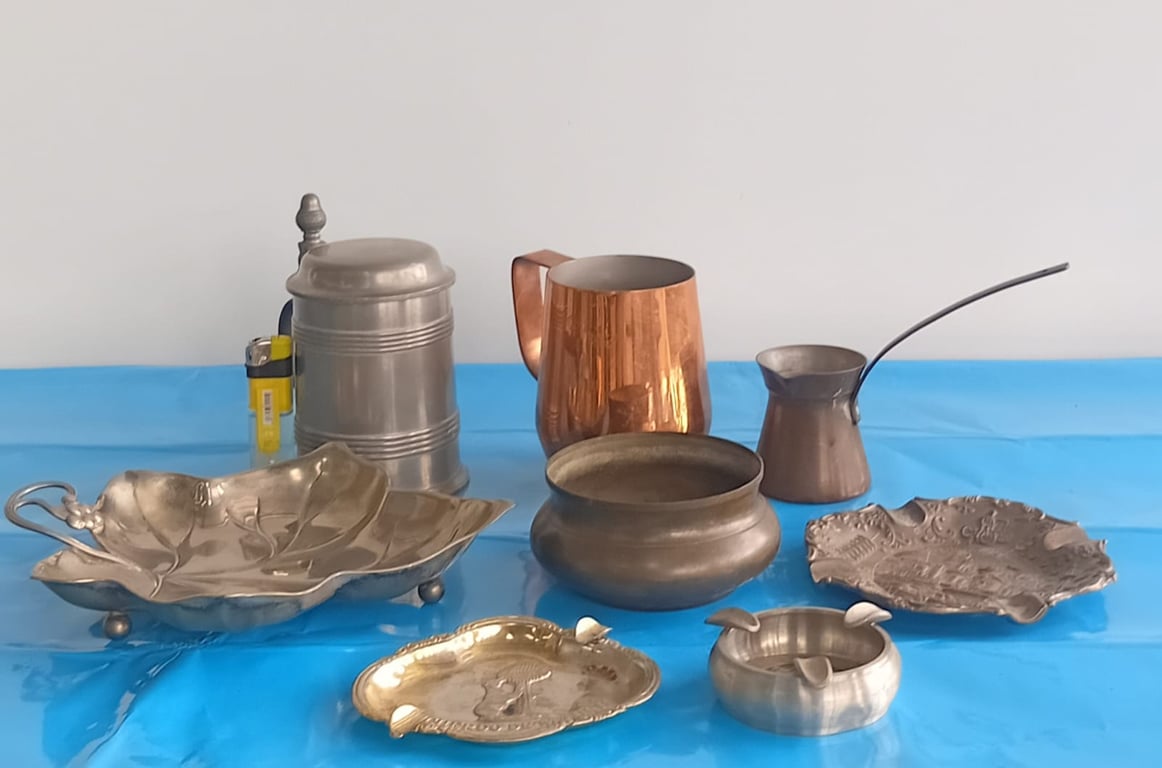 Mixed Vintage Metalware Collection