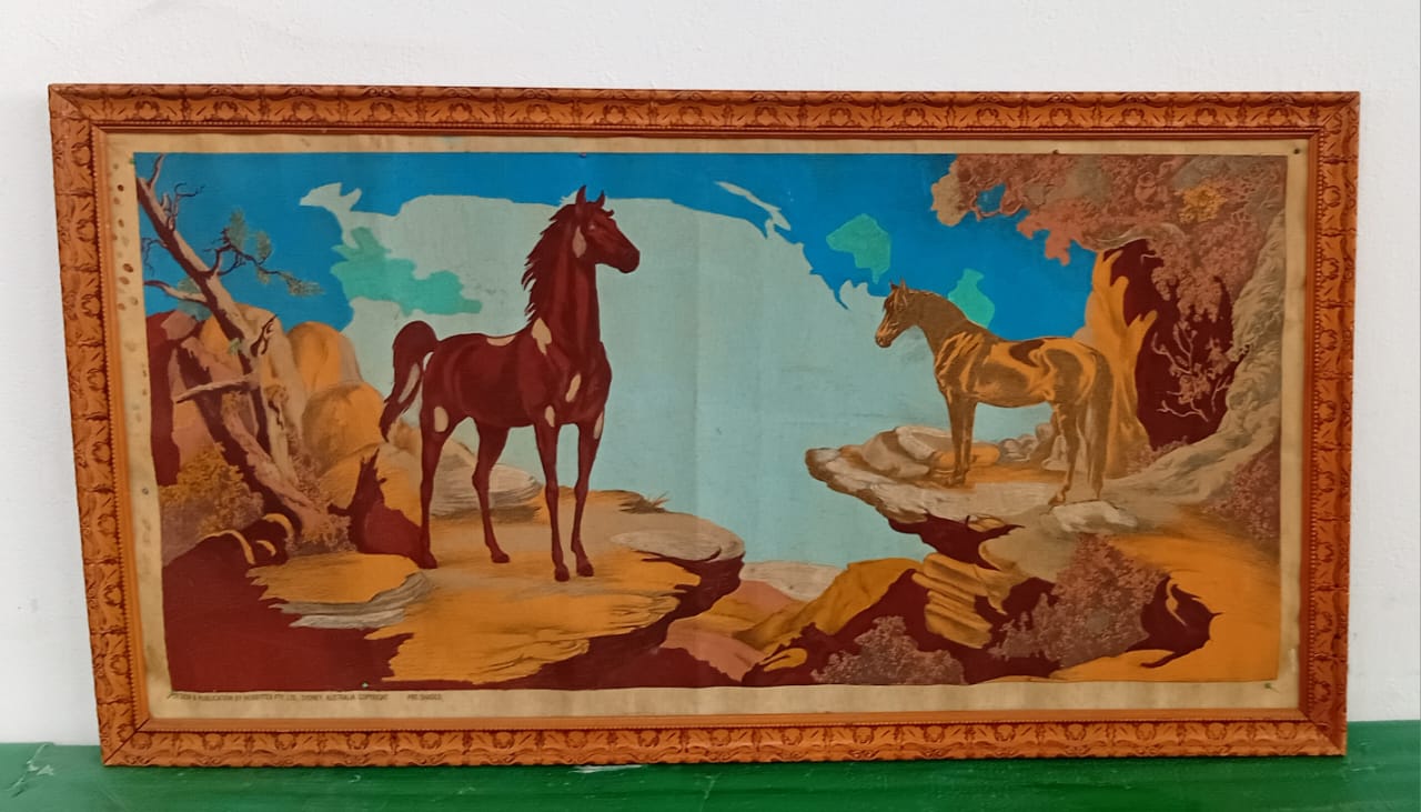 Framed Vintage Painting