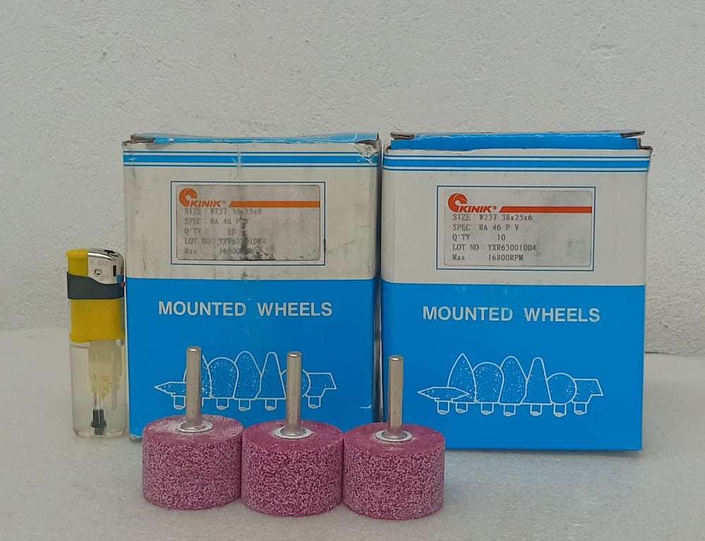 KINIK Mounted Wheels 38 x25 x 6mm