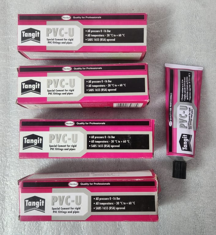 5 x PVC-U Tangit