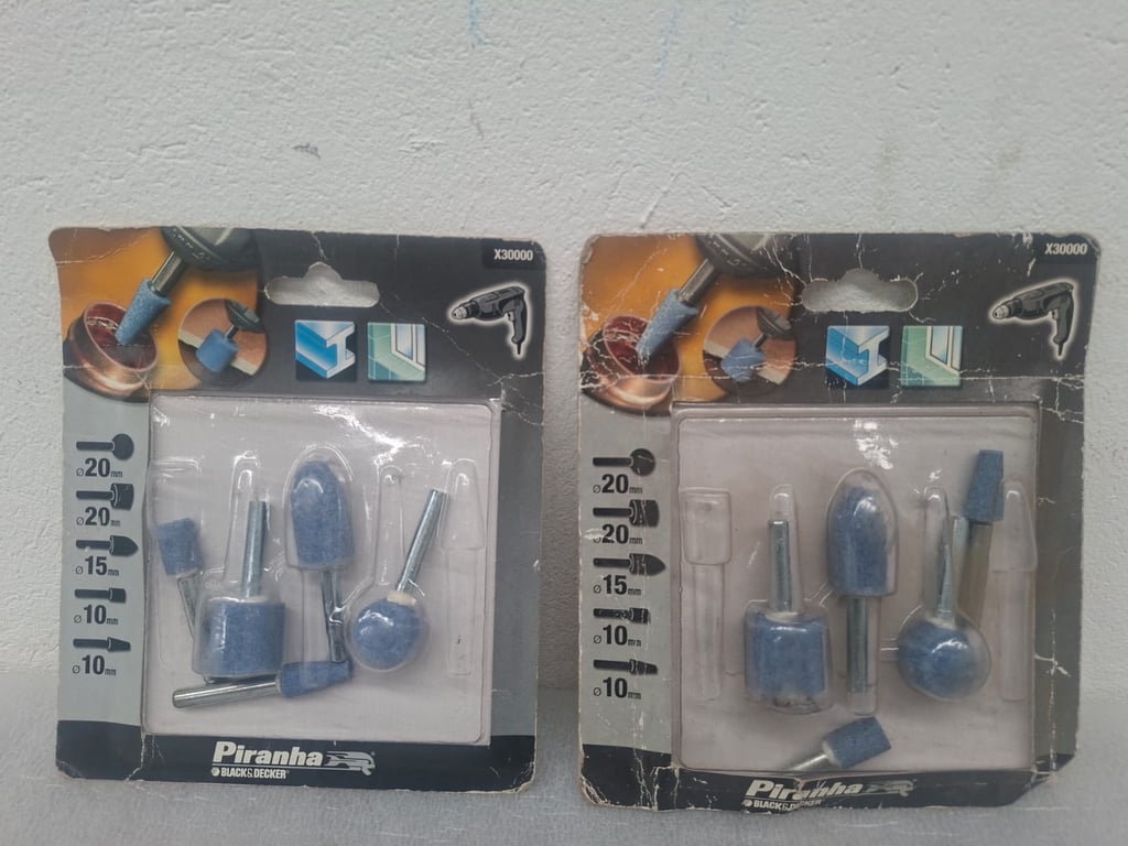 2 x Ingco Concrete & Steel Drill Bit Set