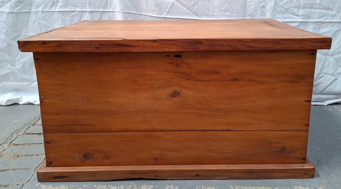 Yellow Wood Storage Chest (WAP)