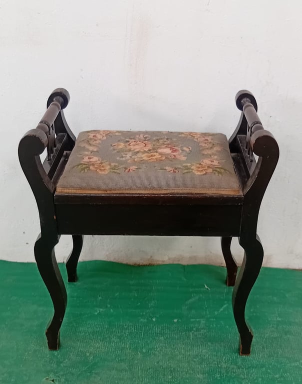 Vintage Piano Stool