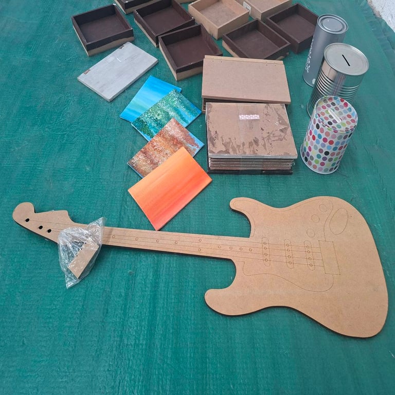 Collection Of Wooden Artworks