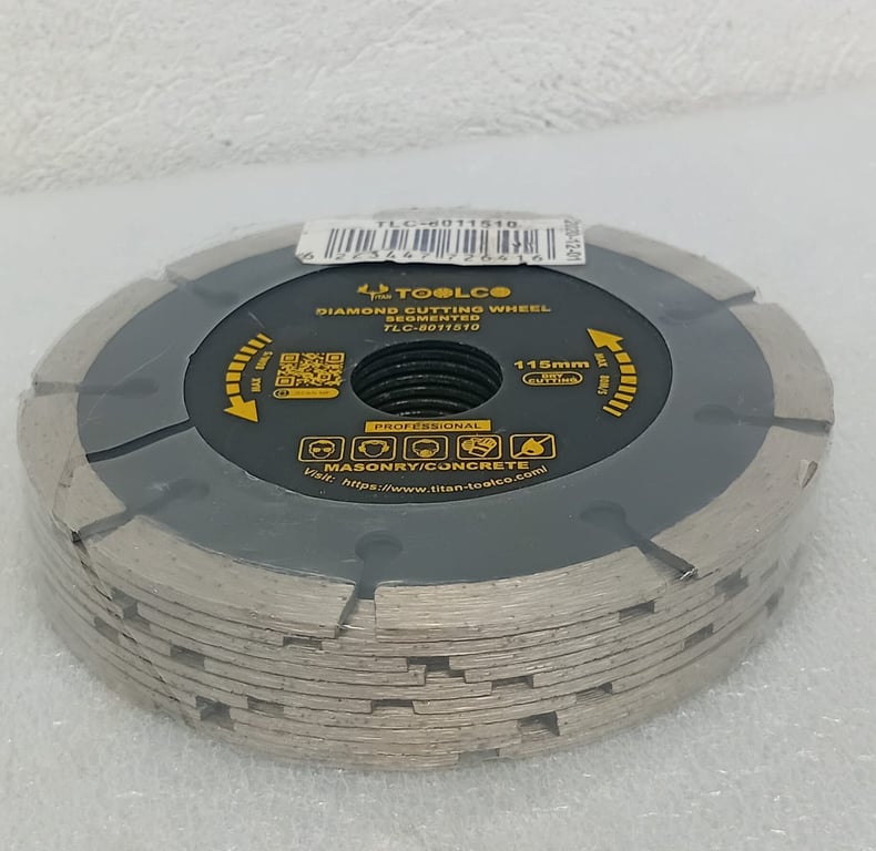 10 x Toolco Diamond Cutting Wheel 115mm