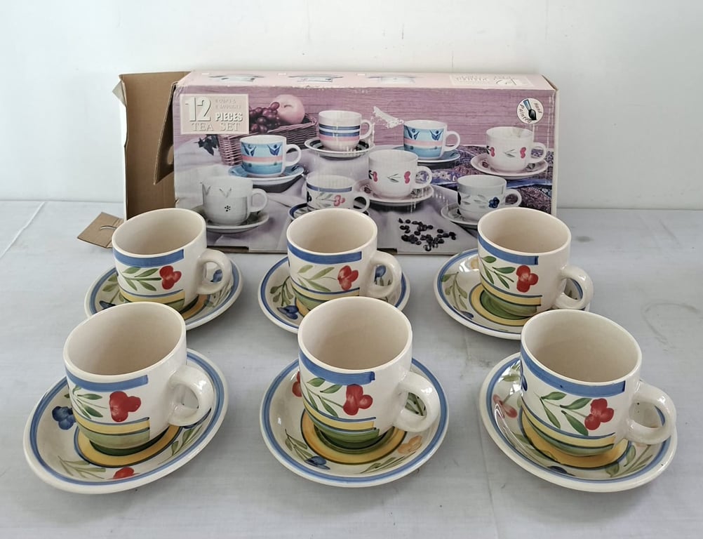 Job Lot of Tea Set, Plates, Mixer and Grater