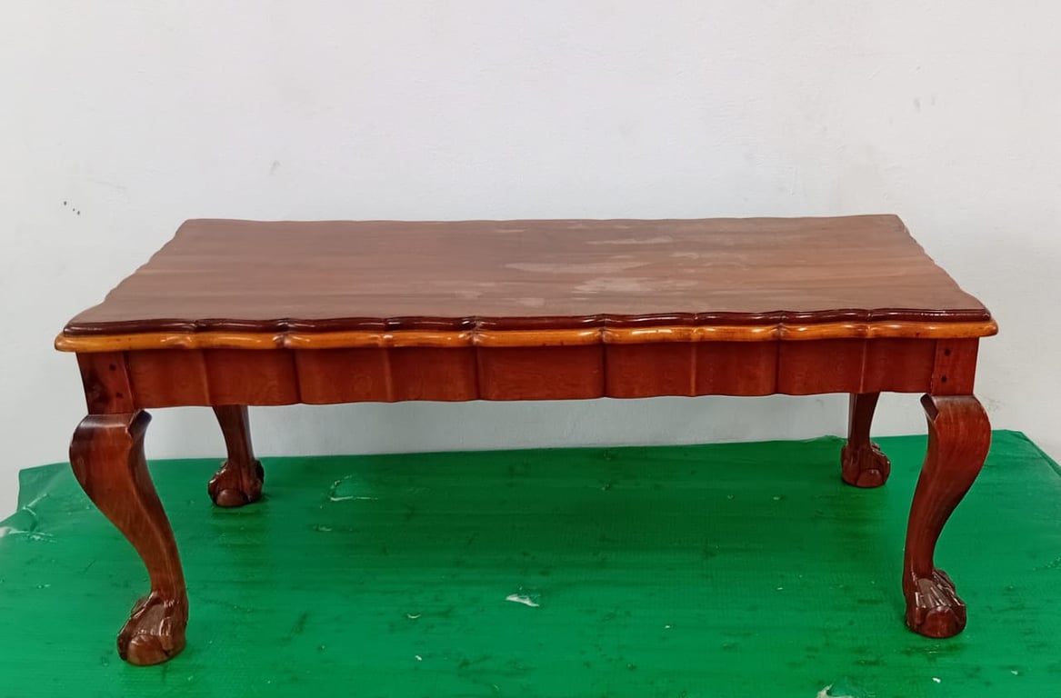 Ball & Claw Wooden Coffee Table