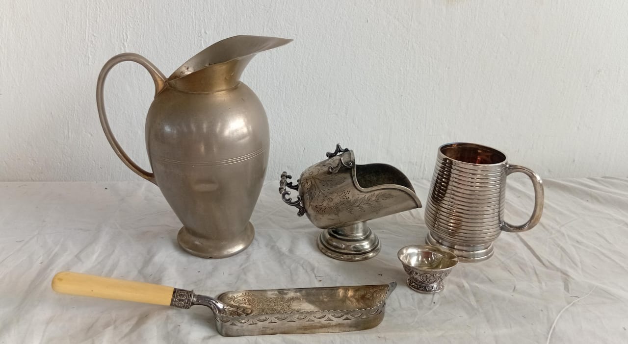 Joblot Of Antique Silver Plated Items