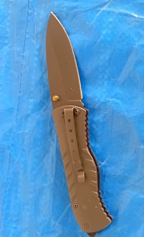 Gerber Folding Knife With Pocket Clip
