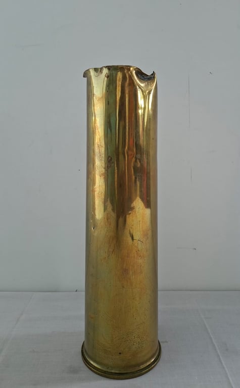 Large Brass Artillery Shell Casing