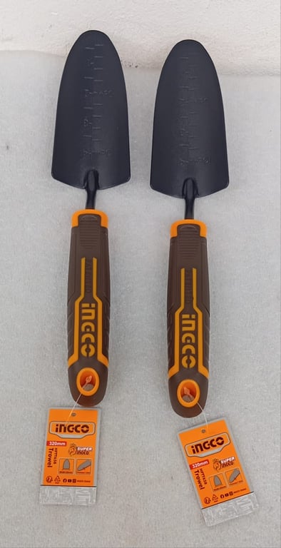 2 X Ingco 320mm Garden Trowels