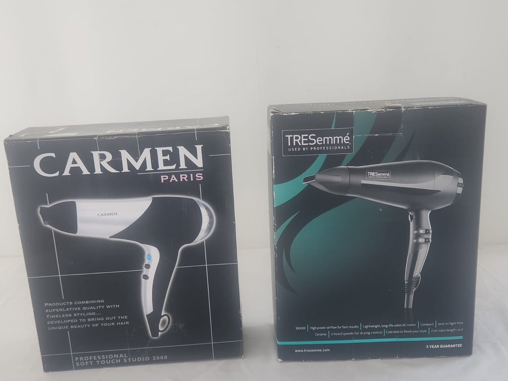Carmen Paris hair dryer & TREsemme salon hair dryer