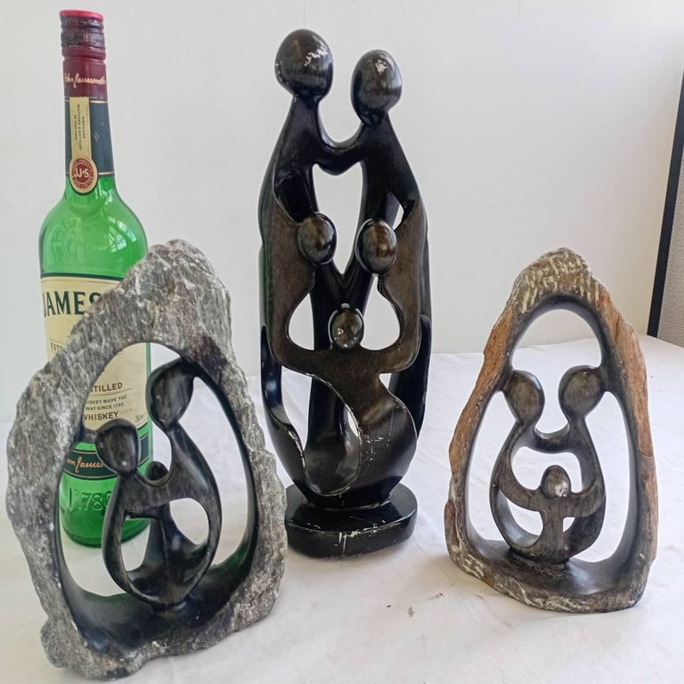 Abstract Family Sculptures