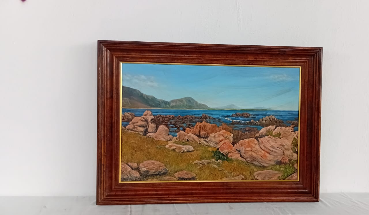 Framed Oil Painting