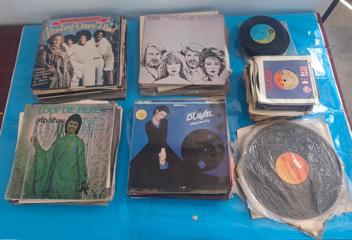Collection Of Vintage Vinyl Records