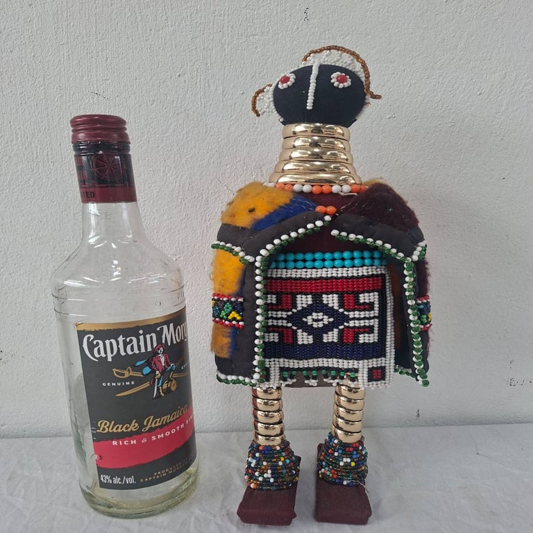 Ndebele beaded dolls JL