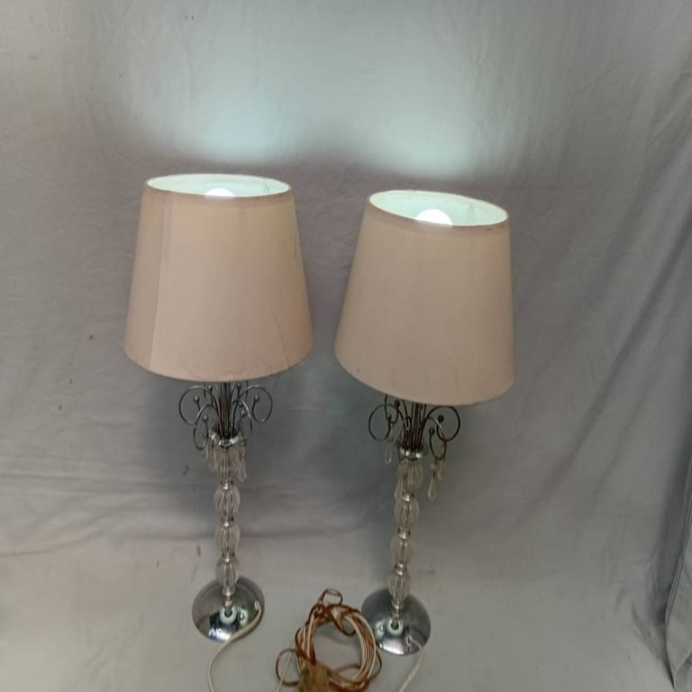2 X Bedside Lamps