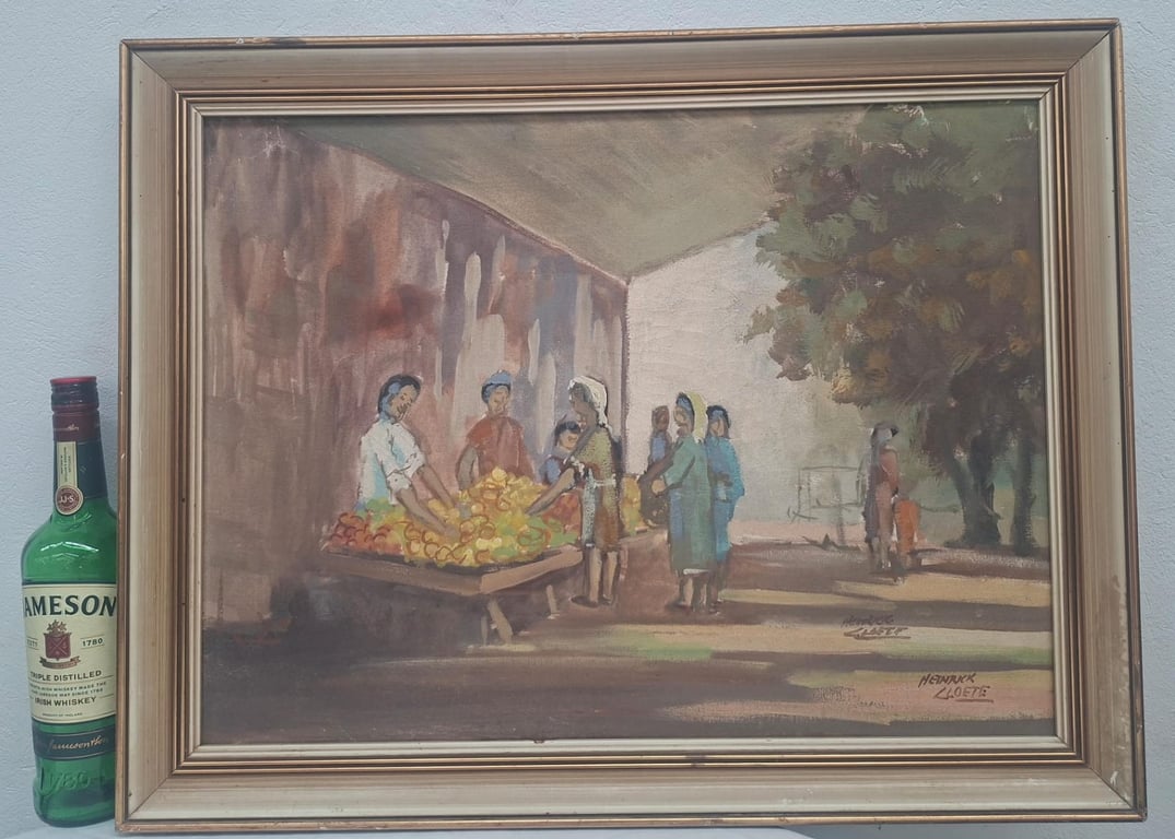 Framed Oil Painting