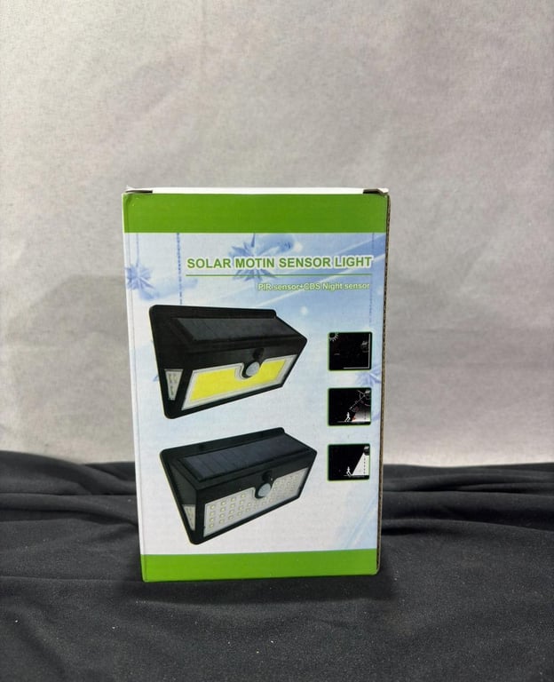 Solar Motion Sensor Wall Light (Pack of 1)
