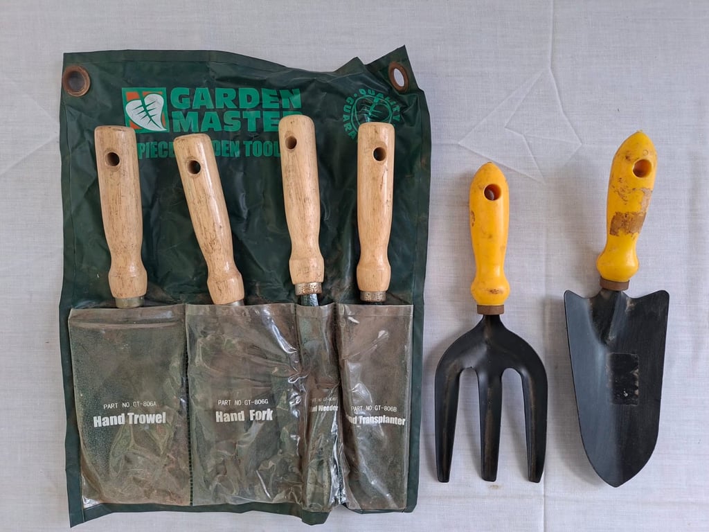 Set of Assorted Hand Garden Tools