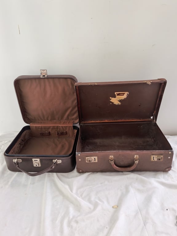 Pair of Vintage Suitcases