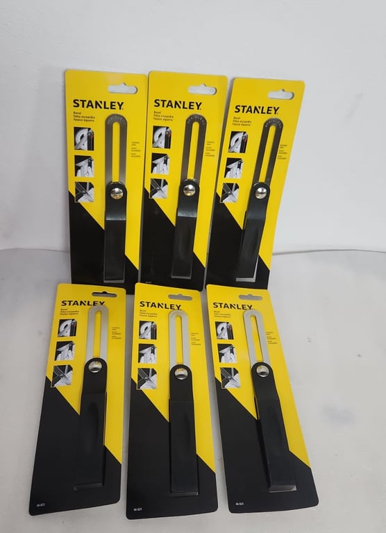 6 X Stanley Square Thrift Bevel