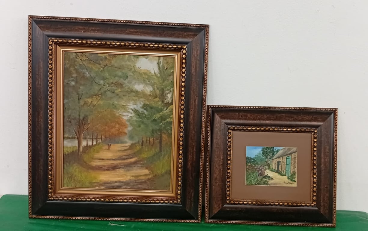 2 x Framed Artworks