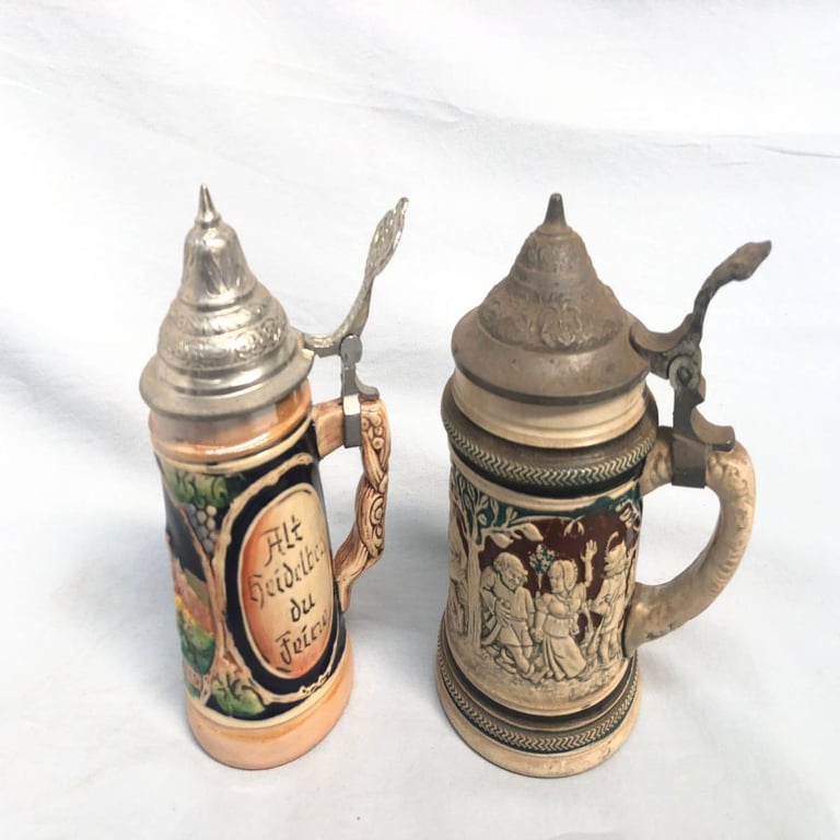 Collection Of Vintage Mugs(4)