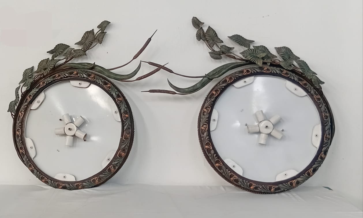 Handmade Huge outdoor lights and handles