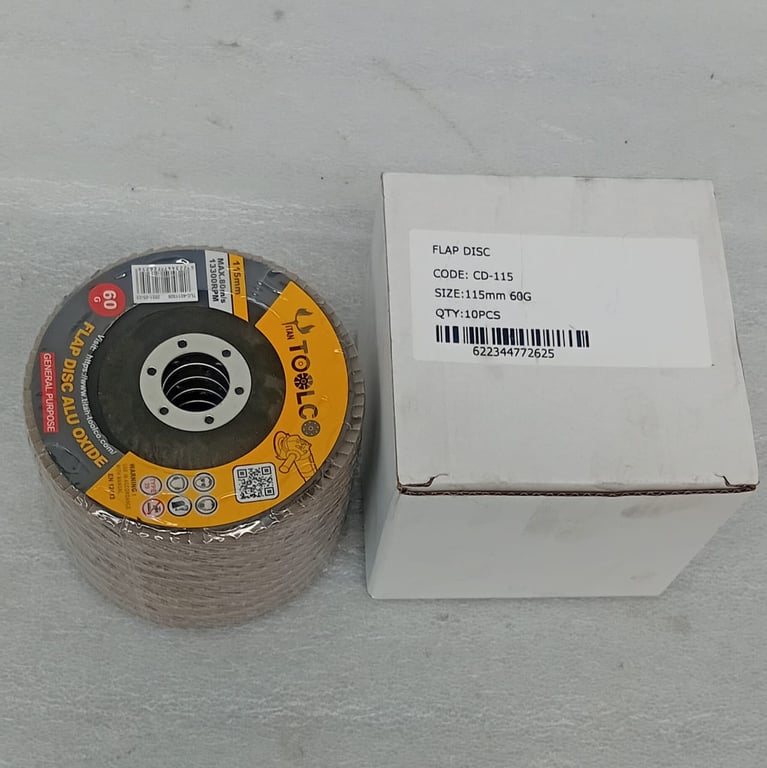 10 x Flap Disc 115mm 60G