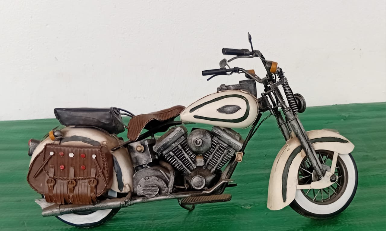 Vintage Model Motorcycle