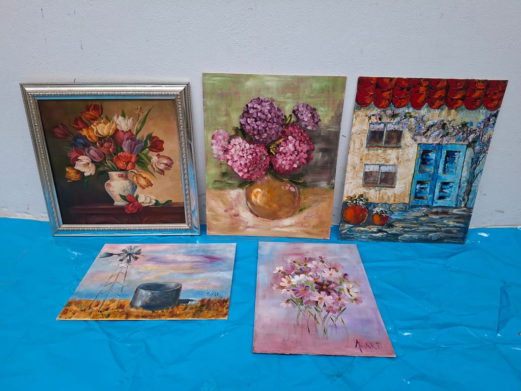 Vintage Floral Print & Postcard Collection