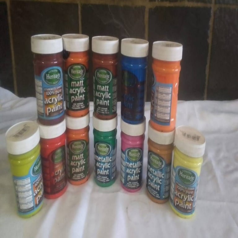 MB5-33 Mix Paint (Matt, Metallic, Acrylic) Bundle 6