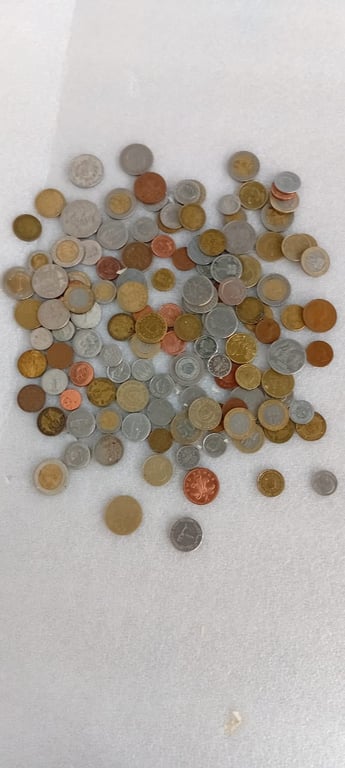 Collection Of Assorted Foreign Coins