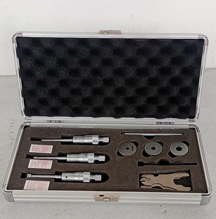 Internal Micrometer Set (3-Piece) with Standards – In Case