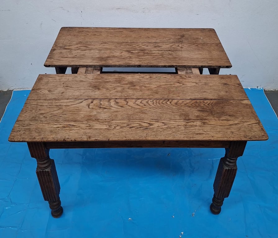 Vintage Wooden Extending Dining Table