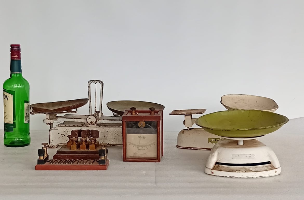 Vintage Scale & Measurement Instruments Lot – Mixed Collection