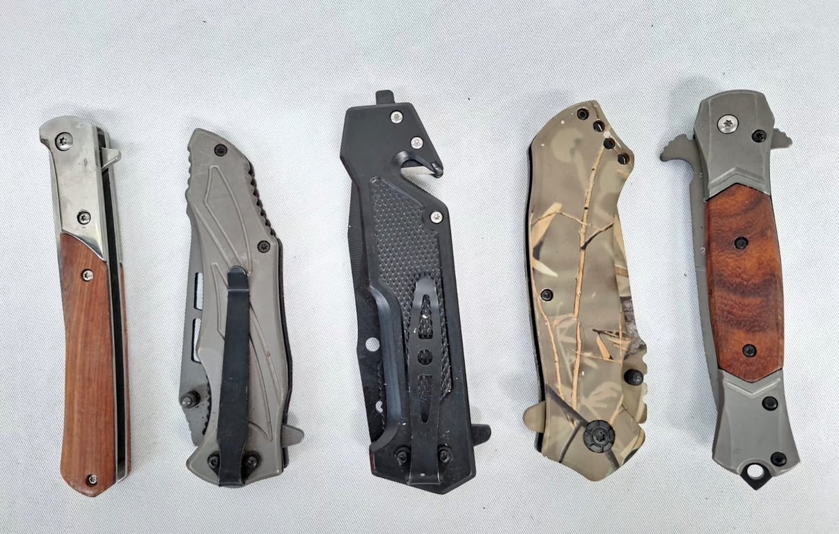 Collection of Folding Pocket Knives (5 Pieces)