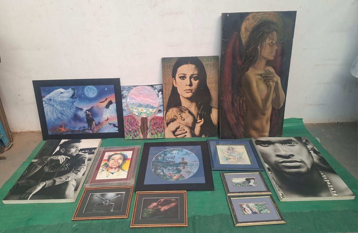 Joblot Of Framed Prints & Paintings (13)