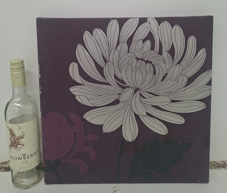 Joblot Of Framed Flower Prints & Paintings (18)