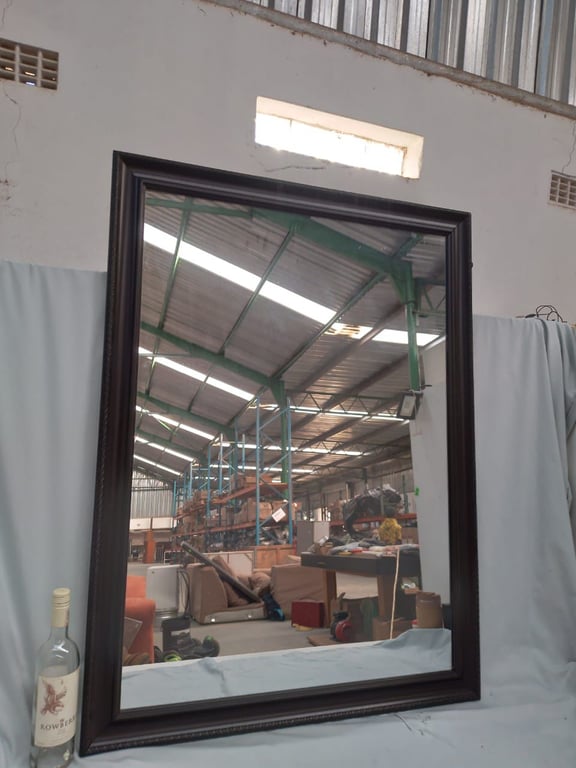 framed mirror