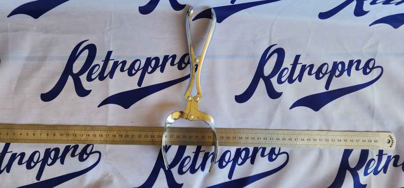 Silver tongs